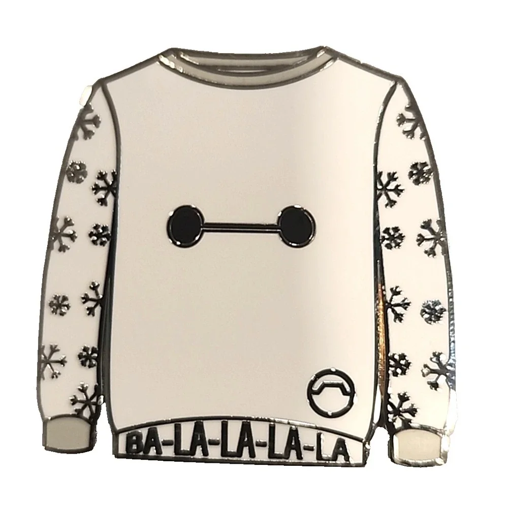 Disney Pin Baymax Big Hero 6 Ugly Sweater Mystery Holiday Artist Proof AP 132558